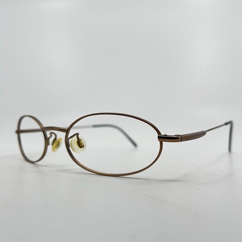 FENDI FENDISSIME Rare Gold Metal glasses F123 COL 884 49/19-140 mm H7263 - Picture 2 of 8